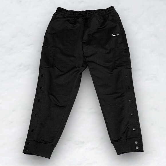 Nike Basketball Therma-Fit Cargo Snap Black Pants FB7109-010 - Picture 1 of 7